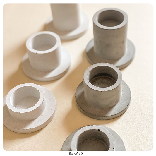 The Concrete Candle Holder