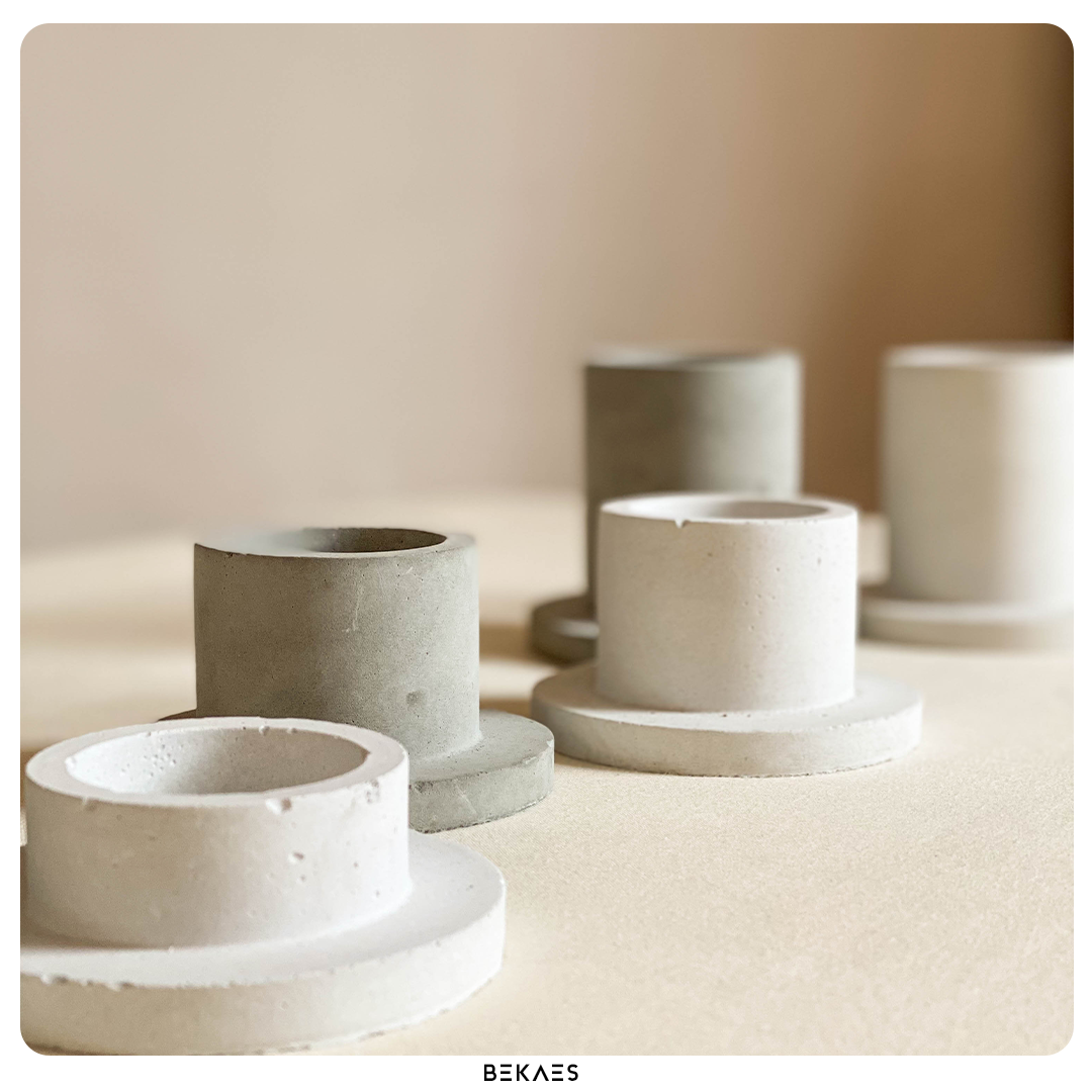 The Concrete Candle Holder