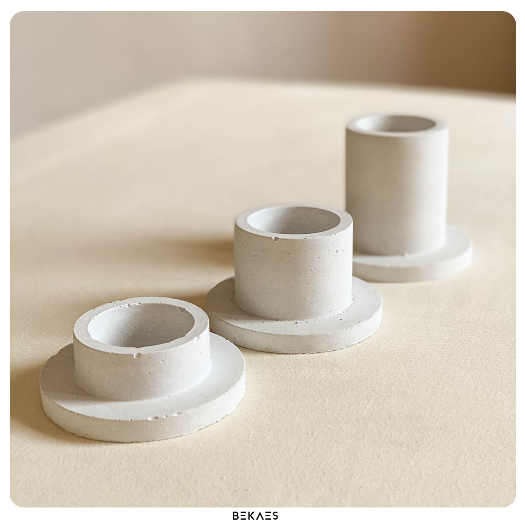 The Concrete Candle Holder
